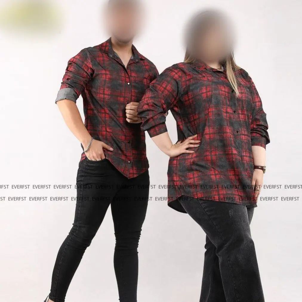 ست پیراهن مردانه و تونیک زنانه مناسب زوج از سایز 36 تا 60 ارسال رایگان